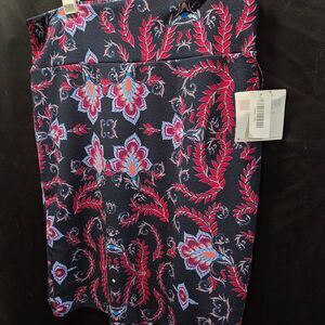 NWT Cassie Cottagecore Pencil Skirt LuLaRoe Floral Maximalist Modest SZ 3XL